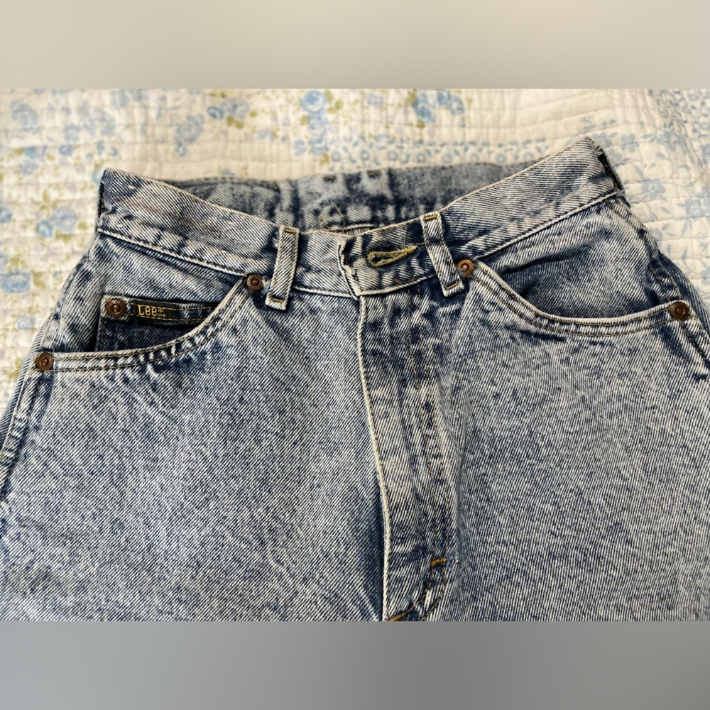 Acid Wash Lee Jeans